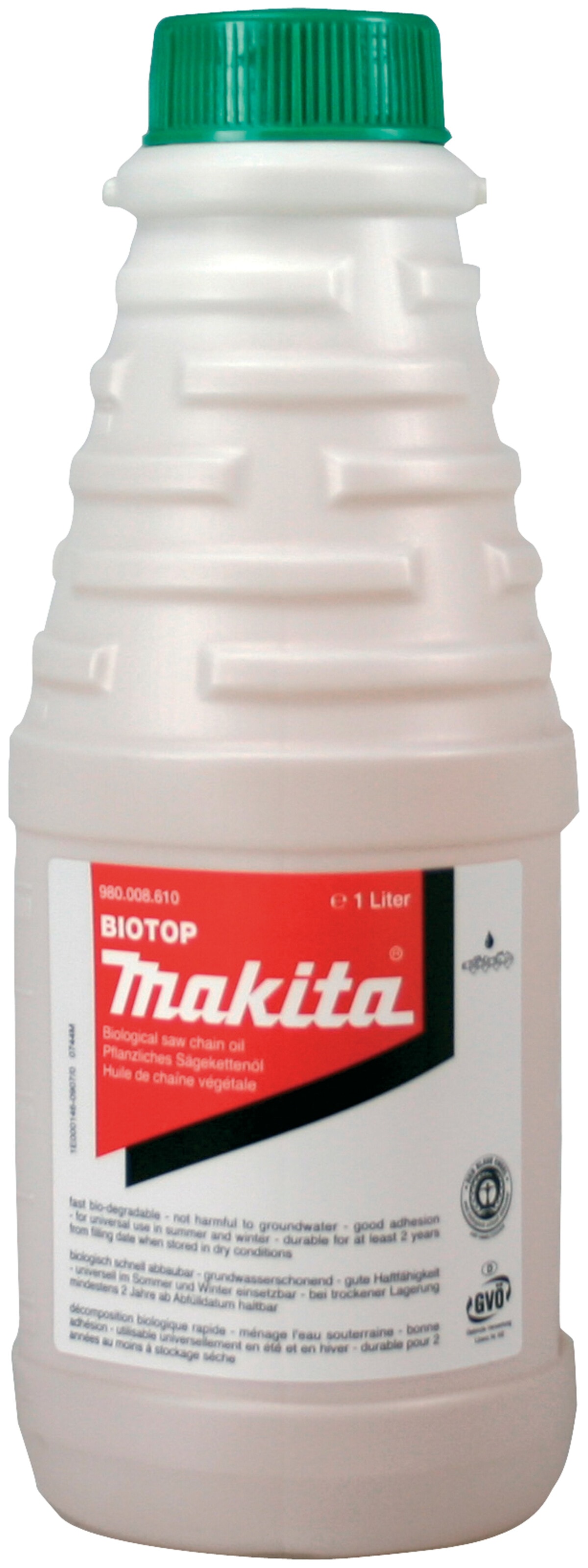 Makita 1910U0-9 鏈條油(植物性)1公升(正面)
