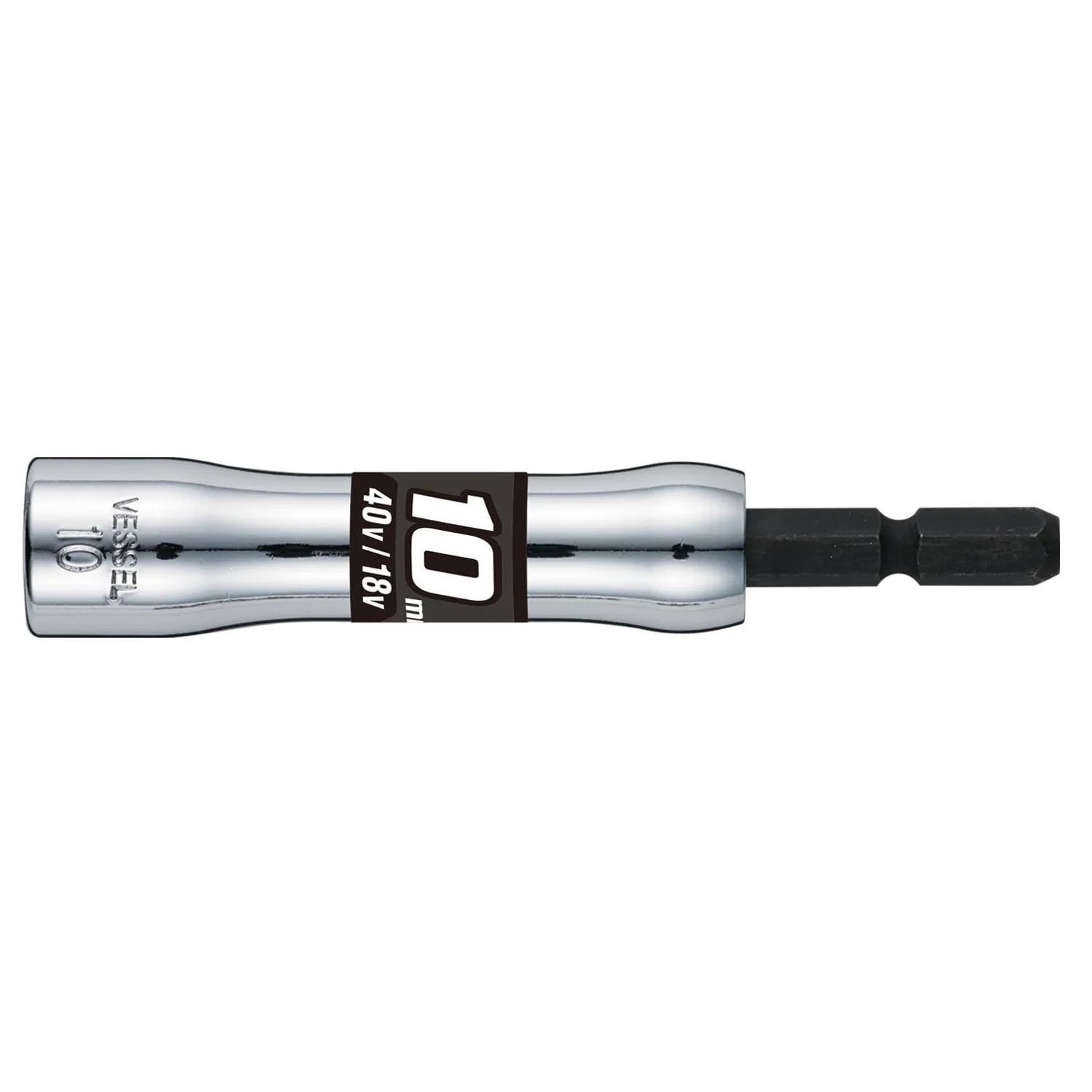VESSEL SL201090 六角柄加深套筒 10mm(正面)