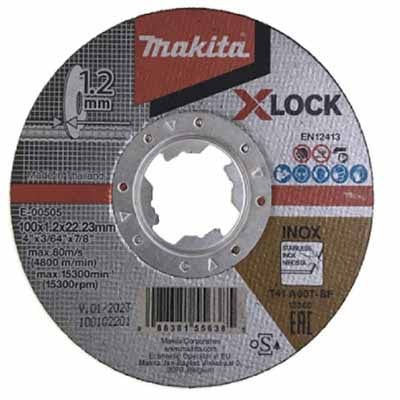 牧田 E-00505 X-LOCK切割砂輪片(正面)