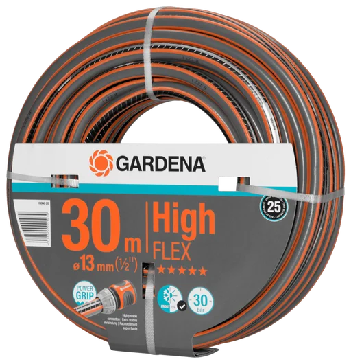 GARDENA 18066-20 Comfort HighFLEX 13毫米 30米花園水喉左側角度包裝圖