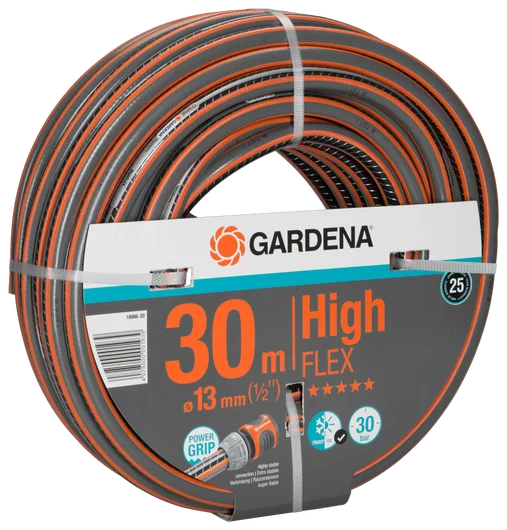 GARDENA 18066-20 Comfort HighFLEX 13毫米 30米花園水喉右側角度包裝圖