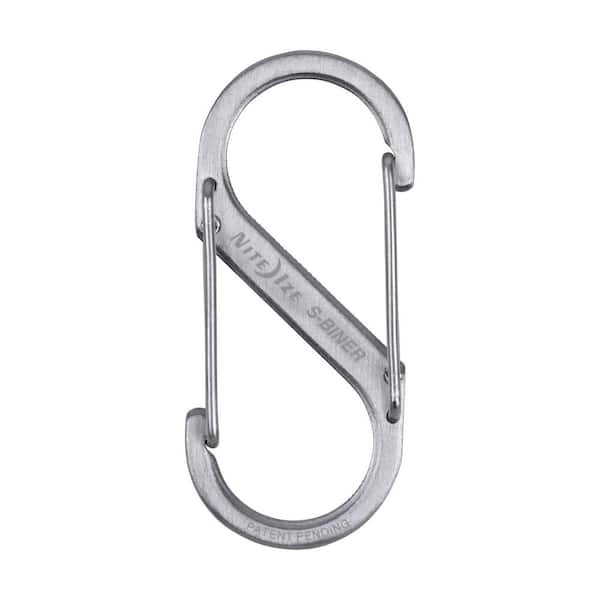 Stainless Steel S-Biner #2 Steel