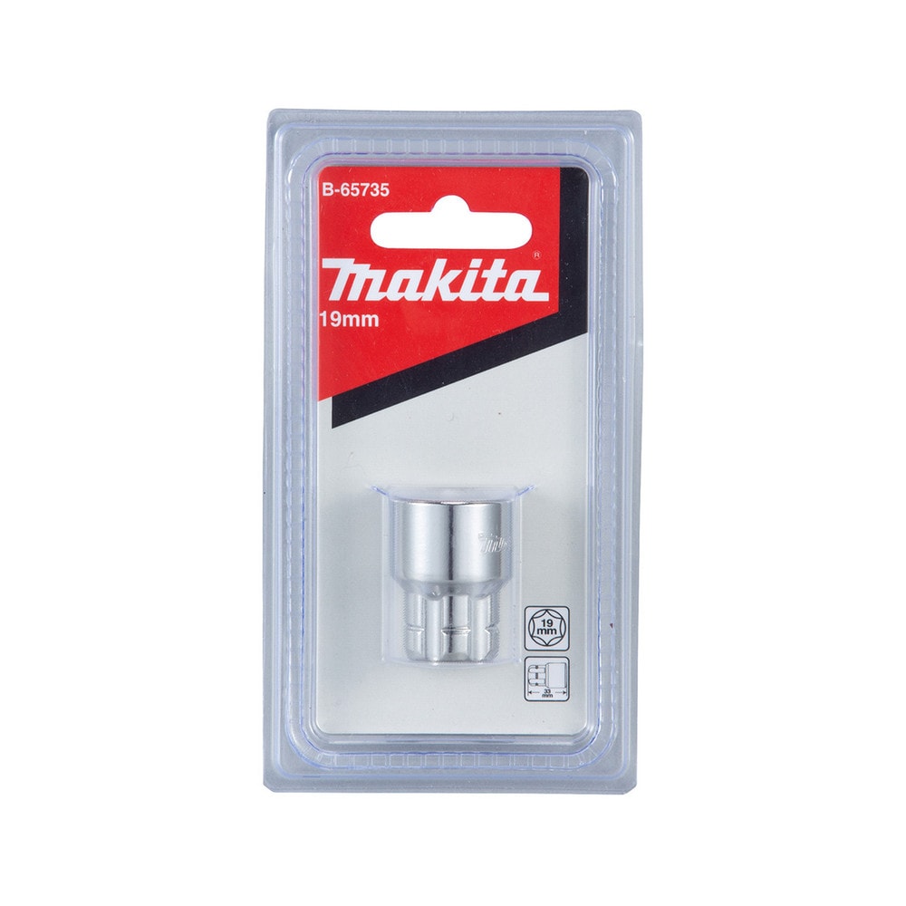 Makita B-65735 通孔套筒19MM(包裝)