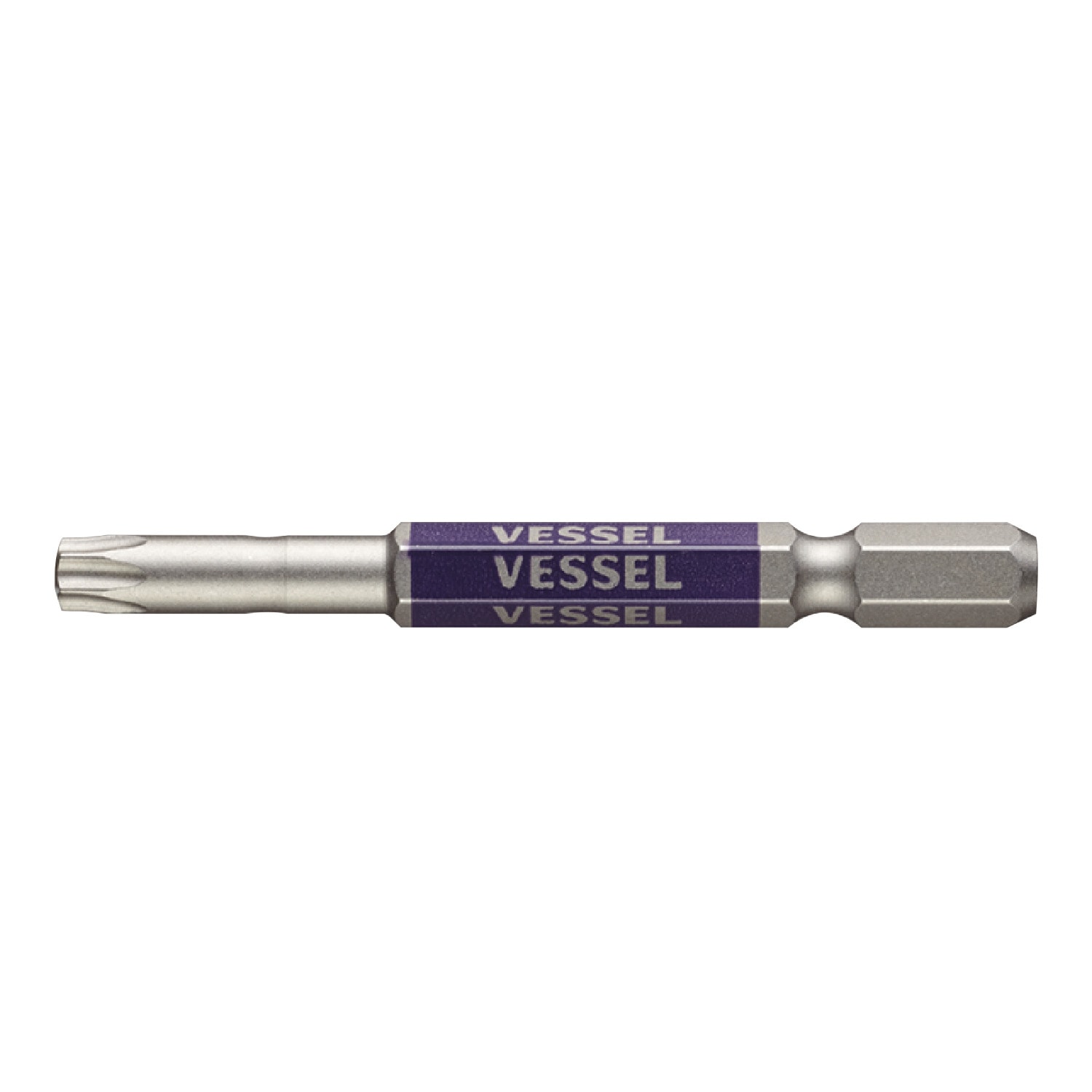 VESSEL GSVT27SH 剛彩有孔星型批咀 T27H x 65mm(側面)