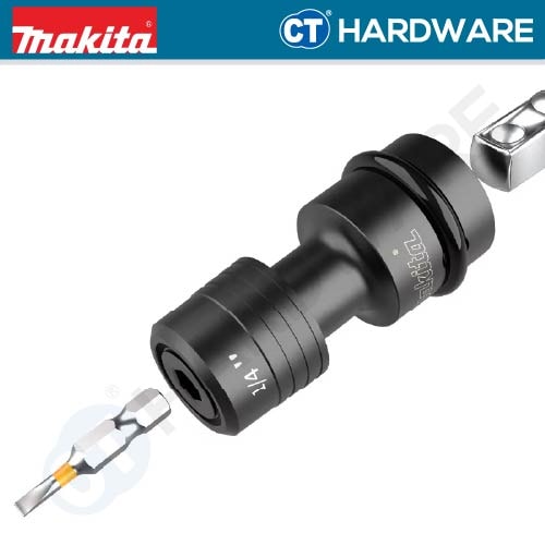 牧田 B-68482 3/8"轉1/4"六角連接器(立體視角)