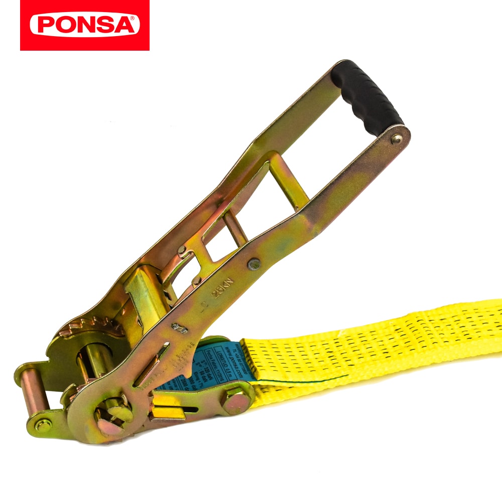 PONSA PONTS7590 拉緊帶(黃色帶,側面)
