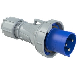 PCE 033-6 工業插頭 63A 230V 3針 IP67
