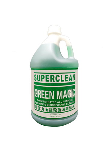 超潔力全能殺菌消毒綠水 1 gal
