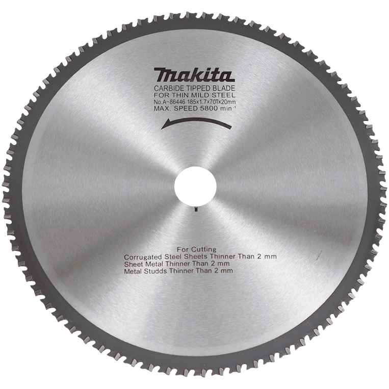 Makita 牧田 A-86446 硬質合金鋸片185X70齒X20 - 4130