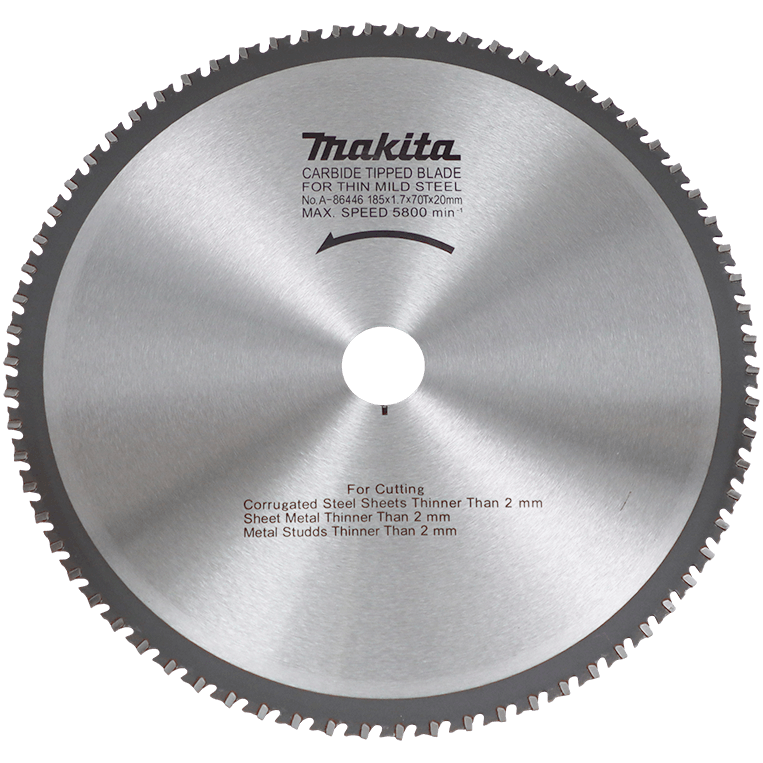 Makita A-86446 硬質合金鋸片(正面)