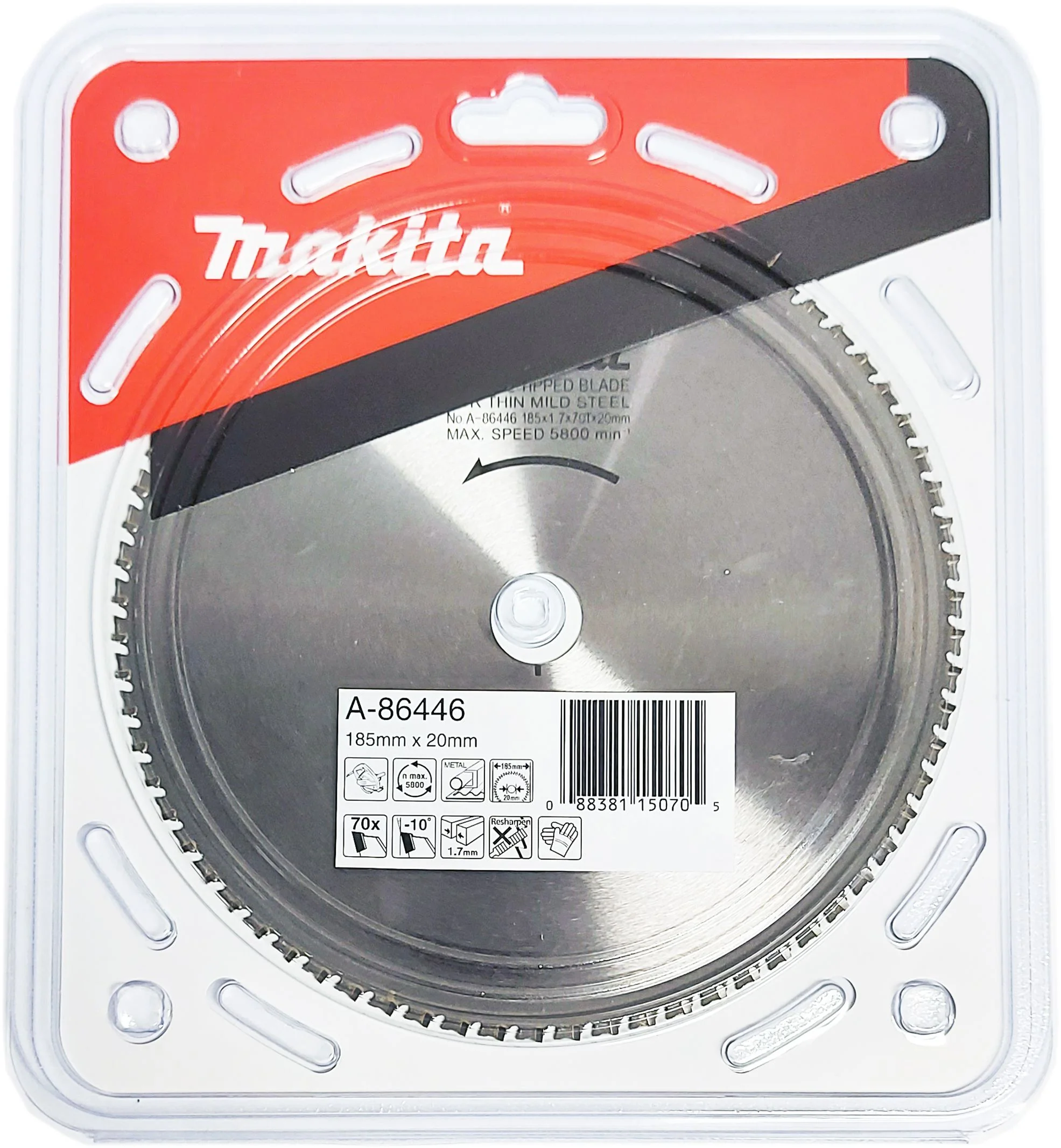 Makita A-86446 硬質合金鋸片(包裝)