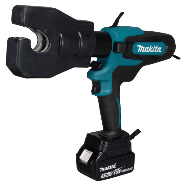 Makita 牧田 DTC303ZK 18V 充電式壓接機正面全機圖(圖中電池只作示意,並不隨機附送)
