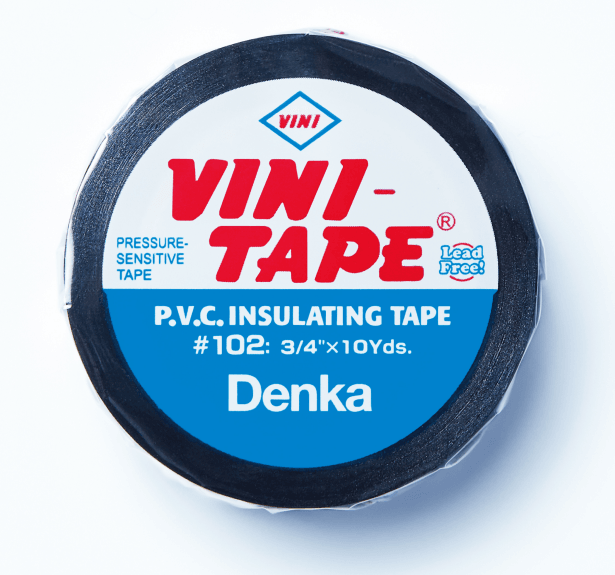 VINI VINT00BK 電燈膠布 黑色(正面)