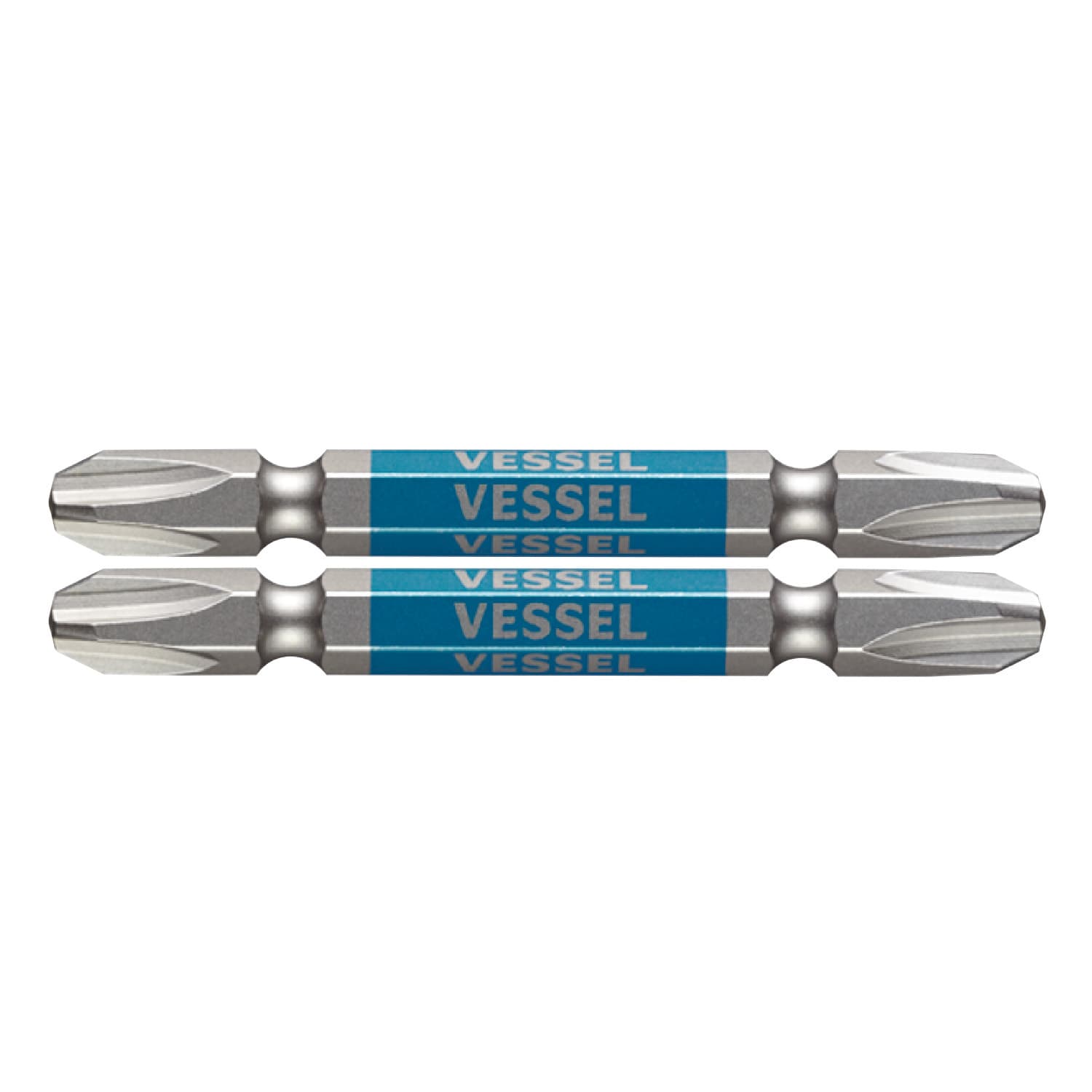 VESSEL GS143065 剛彩雙頭十字批咀 #3 x 65mm (2枝裝)