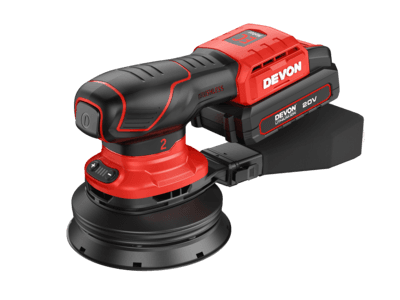 Devon 2101Li-Z 20V Cordless Brushless Random Orbital Sander/Polisher 125mm (Bare Tool)