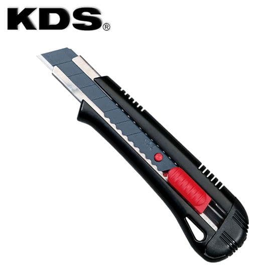 KDS L-18B 黑色大介刀 (推掣) 18mm