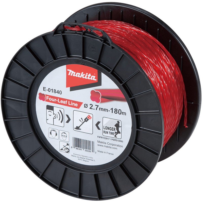 Makita E-01840 四葉形尼龍繩 2.7毫米X180米(正面)