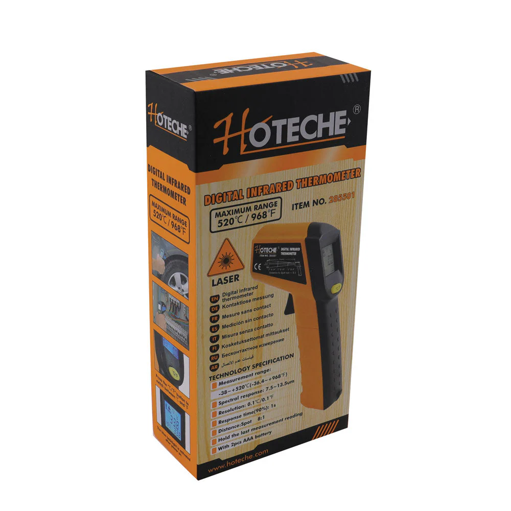 HOTECHE 285501 紅外線測溫槍包裝盒