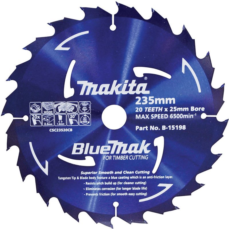 Makita 牧田 B-15198 硬質合金鋸片235X25X20T