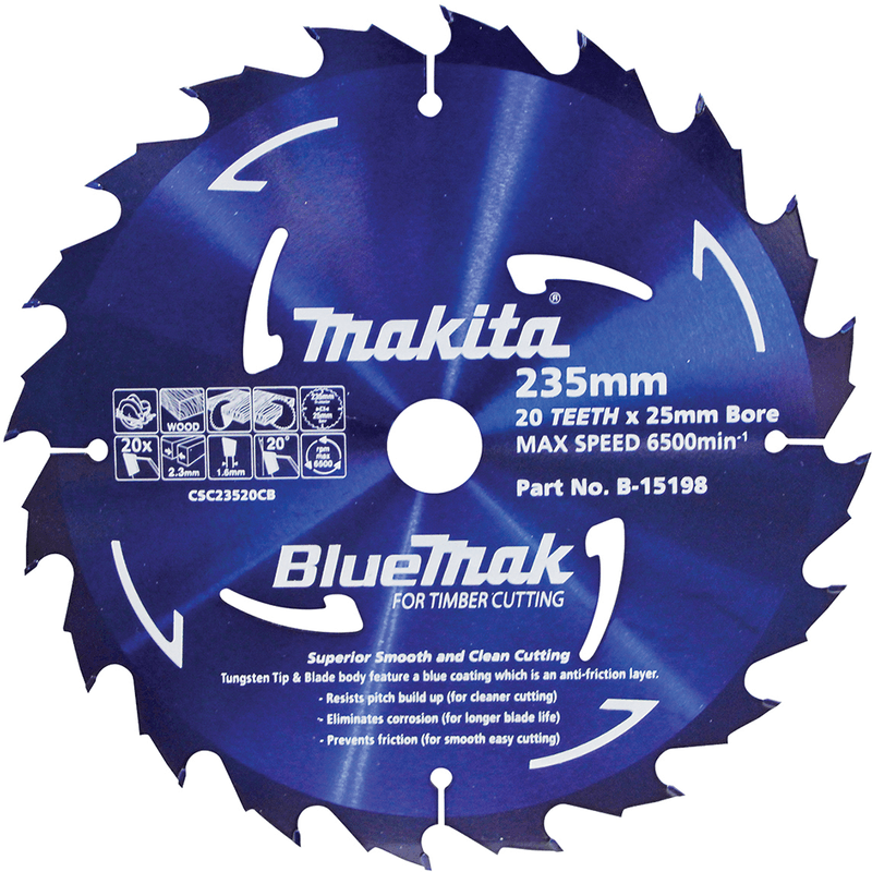 Makita B-15198 硬質合金鋸片(正面)