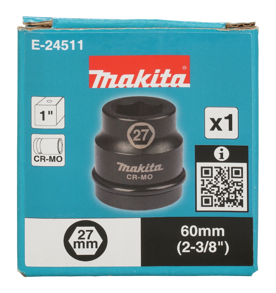 Makita E-24511 27毫米衝擊套筒(包装盒正面)