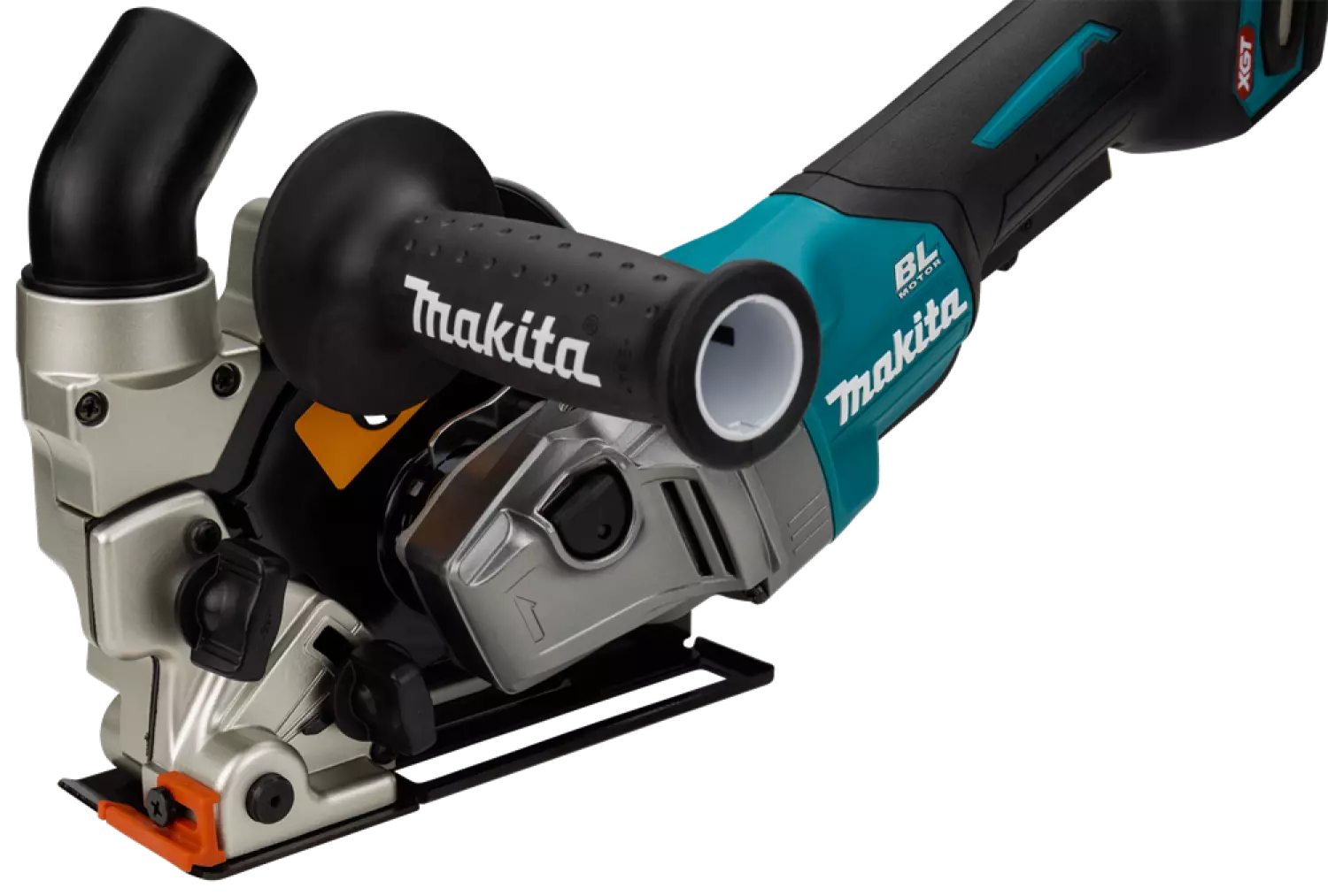 Makita 牧田 191G06-2 125mm集塵保護罩安裝於角磨機(三份之二角度)