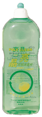 Poly Clean Crystal Natural Lime Liquid Detergent