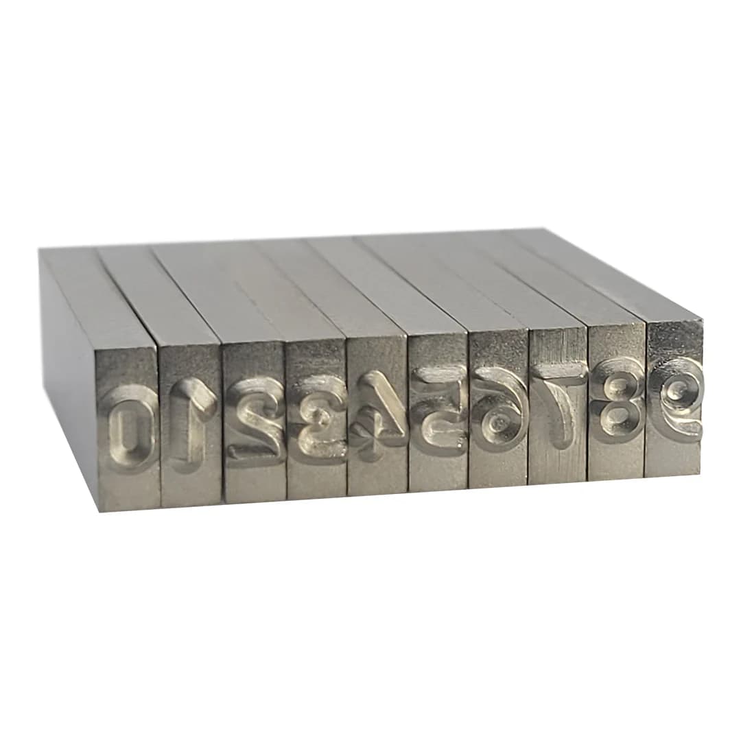 Steel Number Stamp 0-9 5.0mm