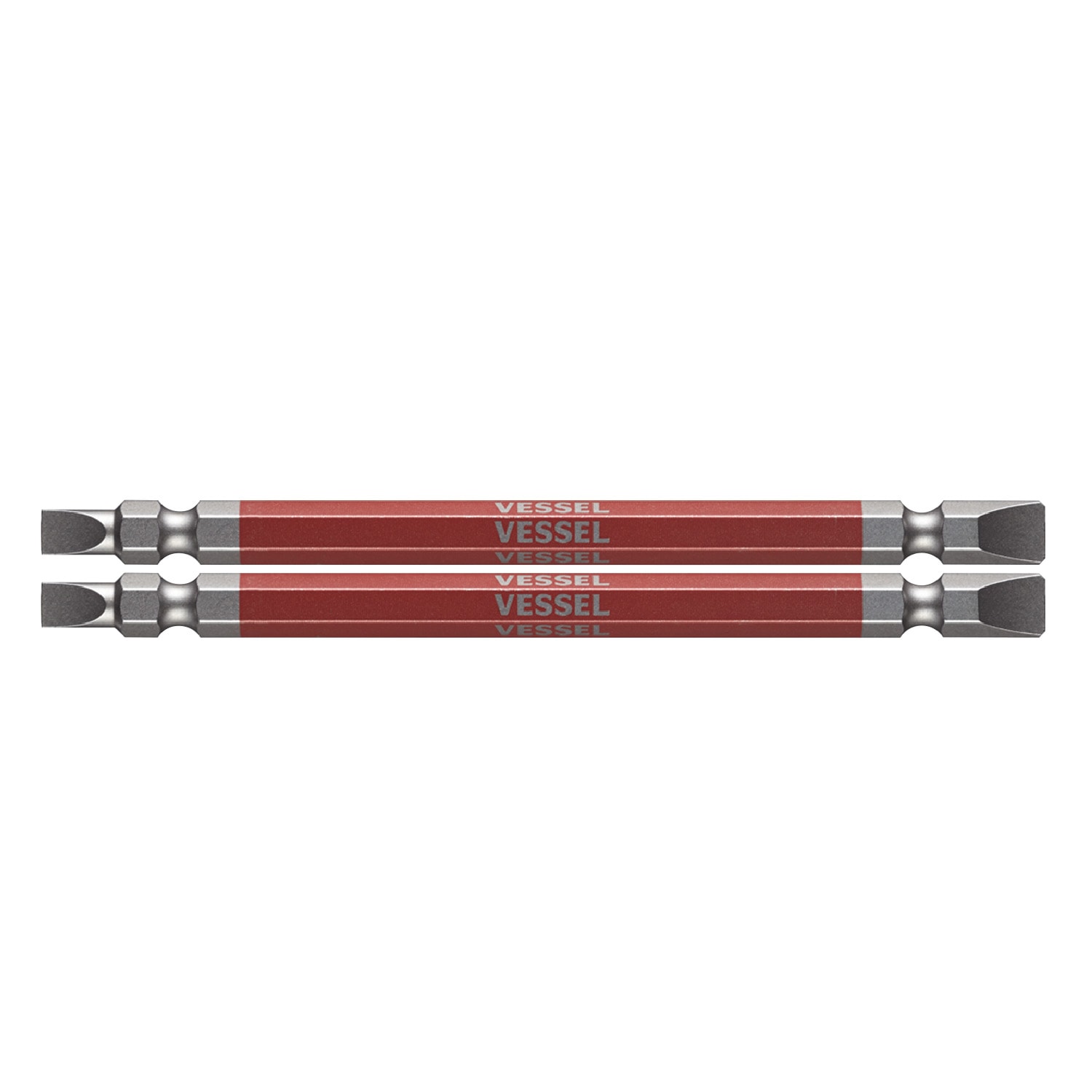VESSEL GS145611 剛彩雙頭一字批咀 5/6 x 110mm(正面)