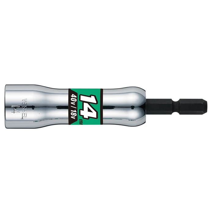 VESSEL SL201490 14mm 六角柄加深套筒(側面)