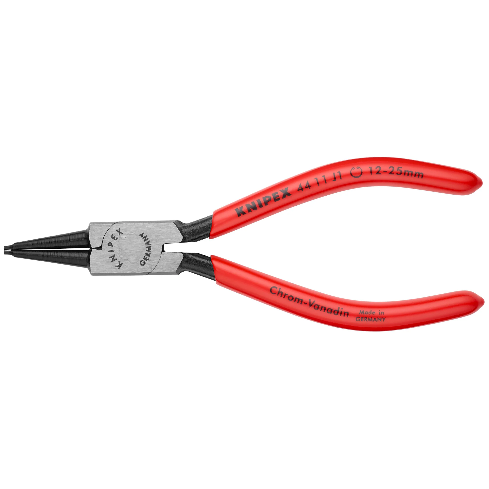 KNIPEX 44 11 J1 內直介子鉗(正面)