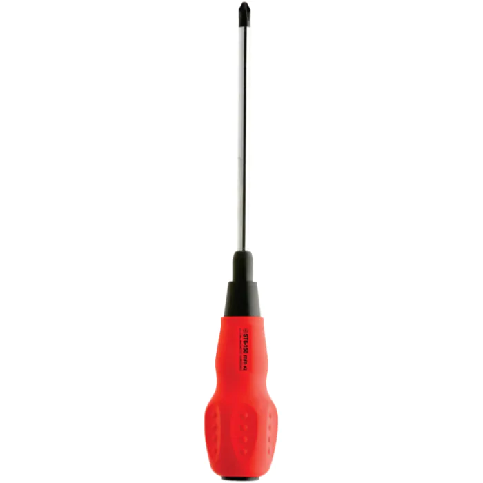 JETECH ST6 軟膠柄磁批十字螺絲批 10"x#2(正面)