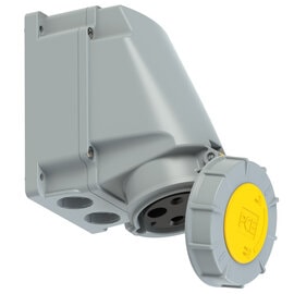 PCE 133-4 工業掛牆插座 63A 110V 3針 IP67
