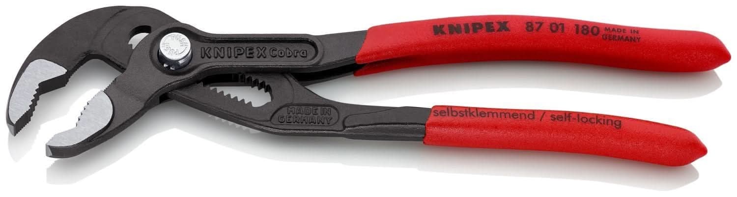 KNIPEX Cobra 快速調教水泵鉗 180mm
