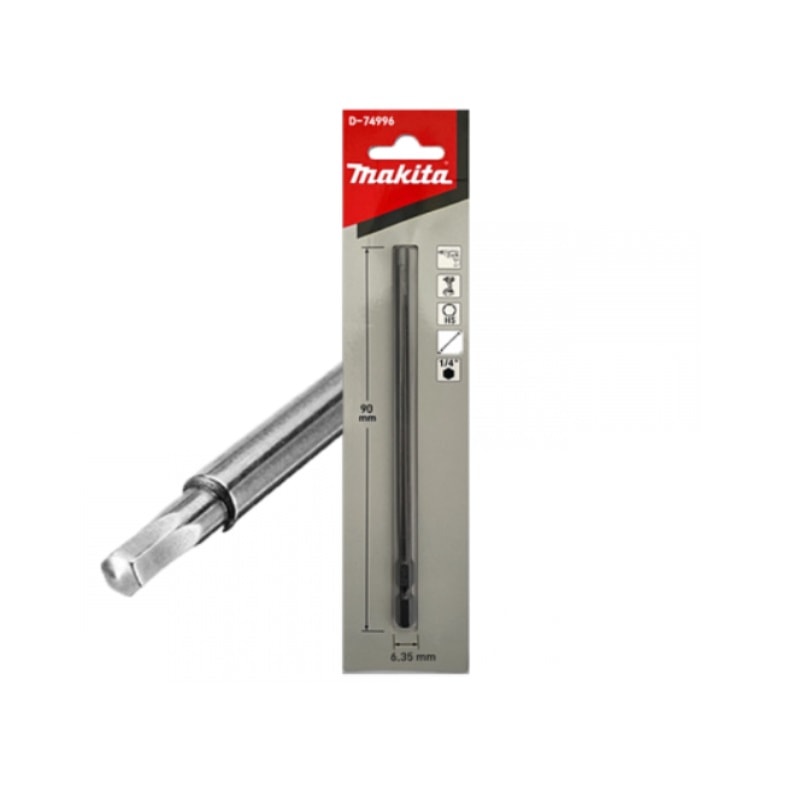 Makita D-74996 六角錐頭 H5X90MM(包裝與產品側面)