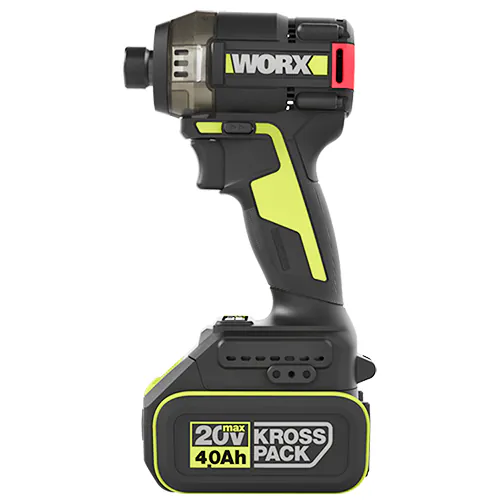 WORX 威克士 WU298D 20V 無刷60Nm液壓起子機 2.0Ah鋰電x2 2A充電器x1