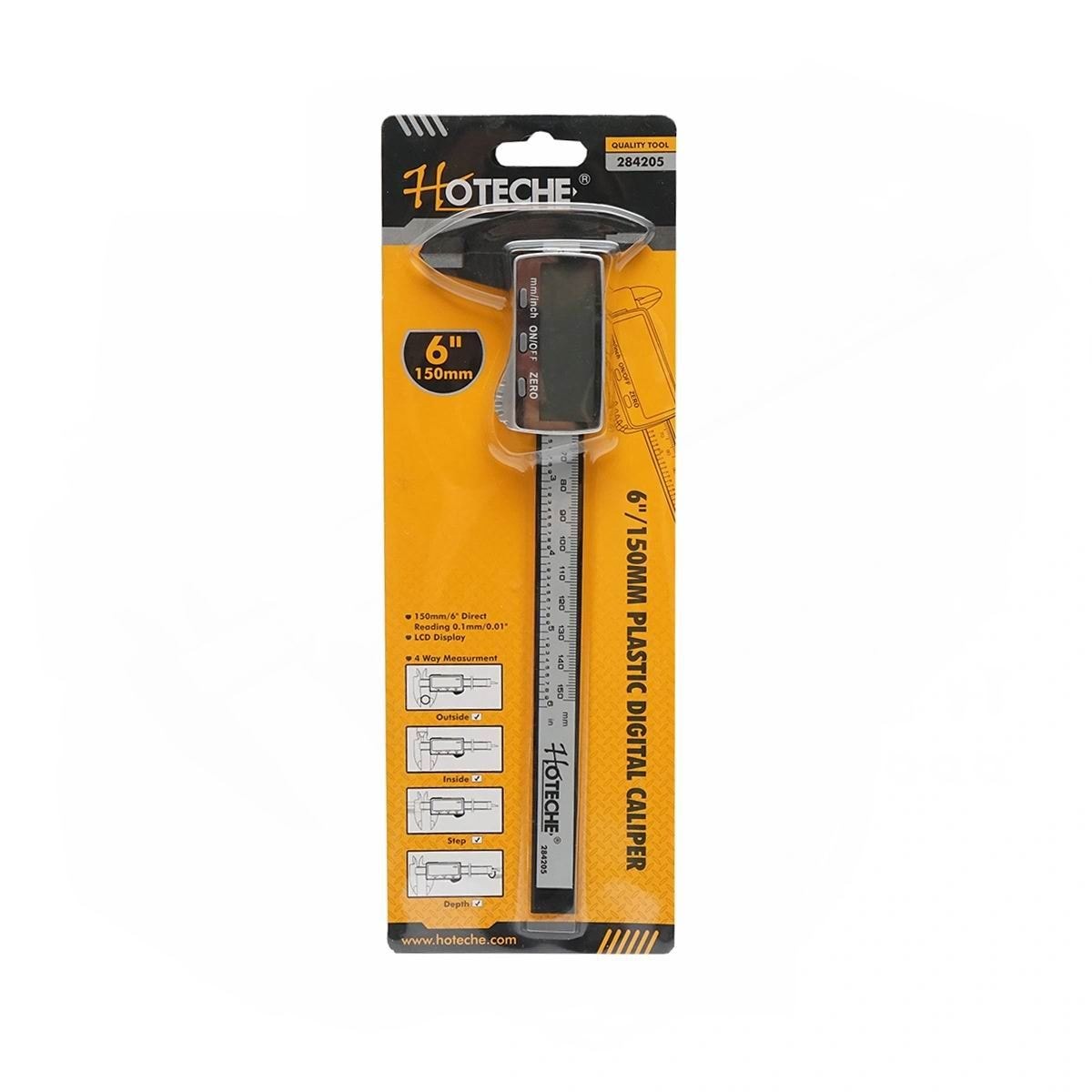 HOTECHE 284205 膠電子卡尺(包裝)
