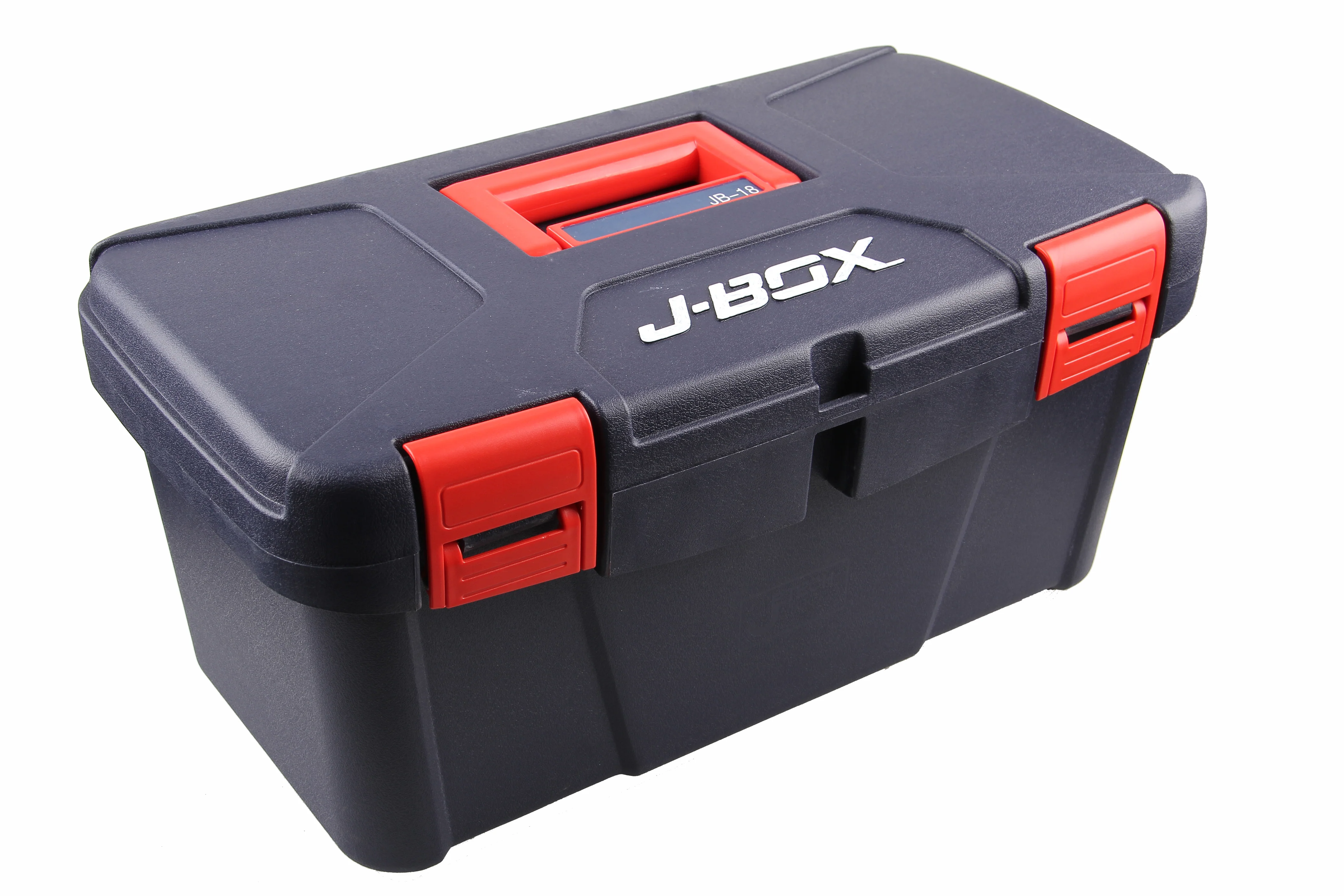 JETECH JE-18 18吋鐵扣膠工具箱(三側面)