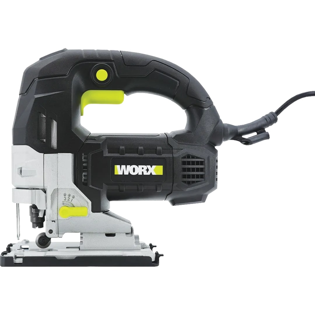 WORX 威克士 WE462 220V 650W 曲線鋸側面白底產品圖
