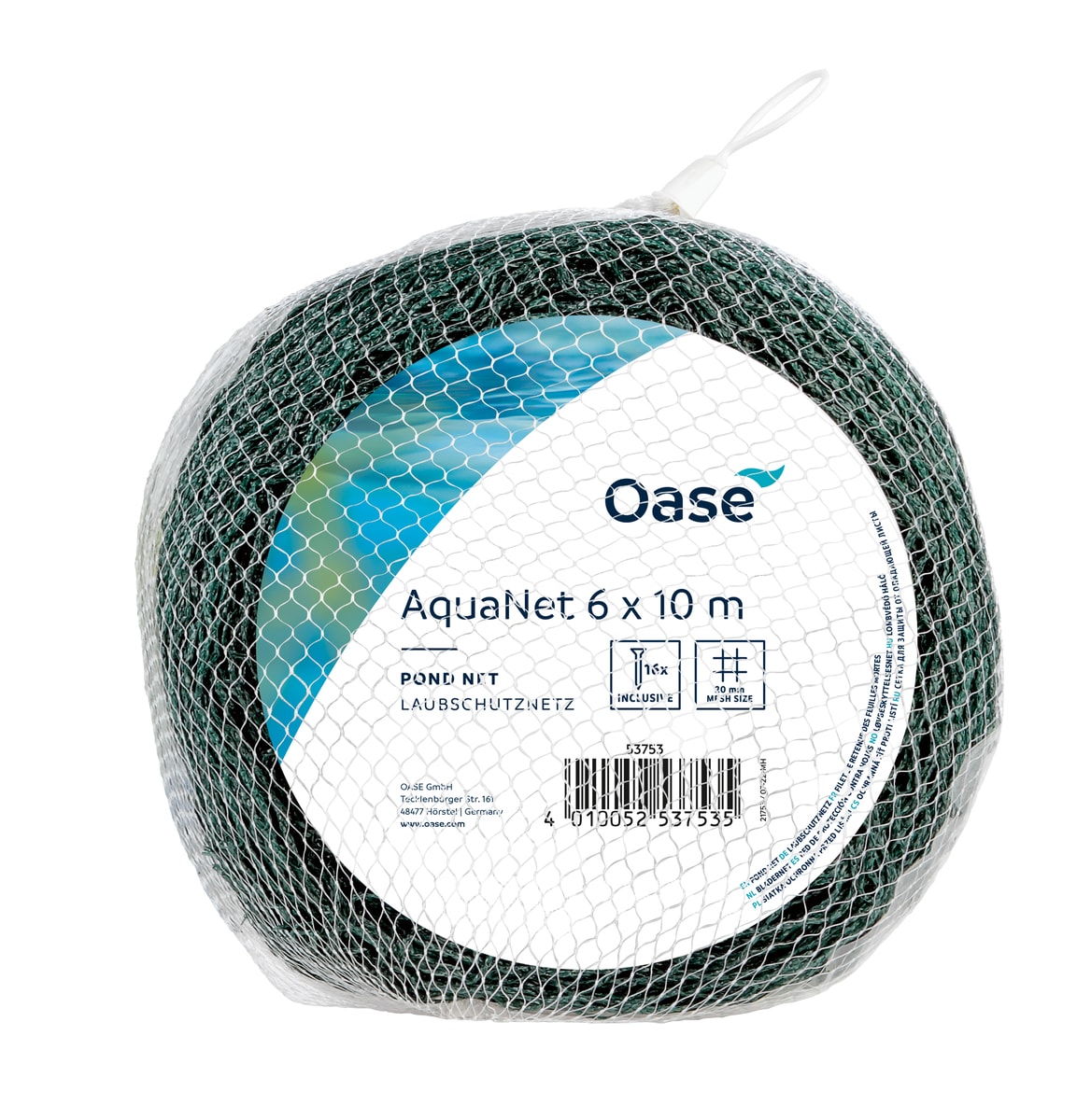 OASE 53753 AquaNet 3 x 10 m 6 x 10 m 水景設備