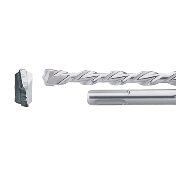 Makita B-47341 四坑錘鑽頭 6x210mm(鑽頭與鑽尖細節)