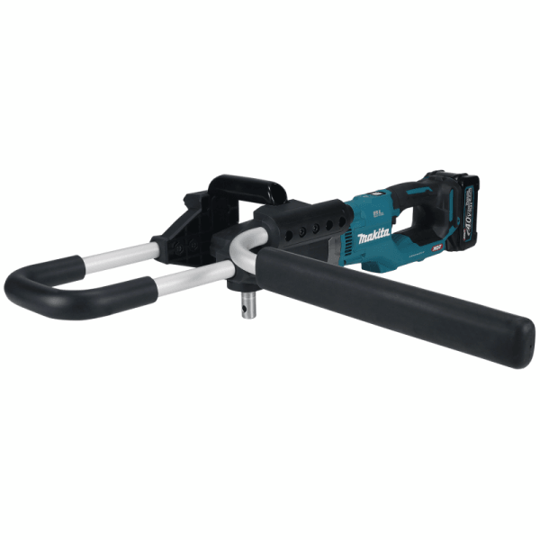Makita 牧田 DG002GZ 40V max 充電式鑽地機淨機主體,配雙側輔助扶手(未安裝鑽頭)