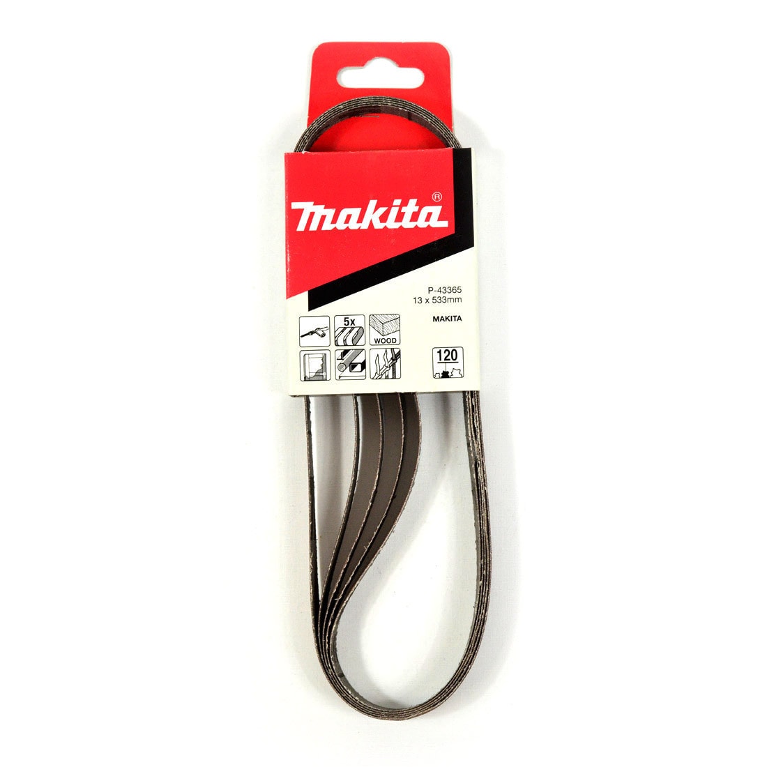 牧田 P-43365 砂帶 13 X 533MM G120(包裝)