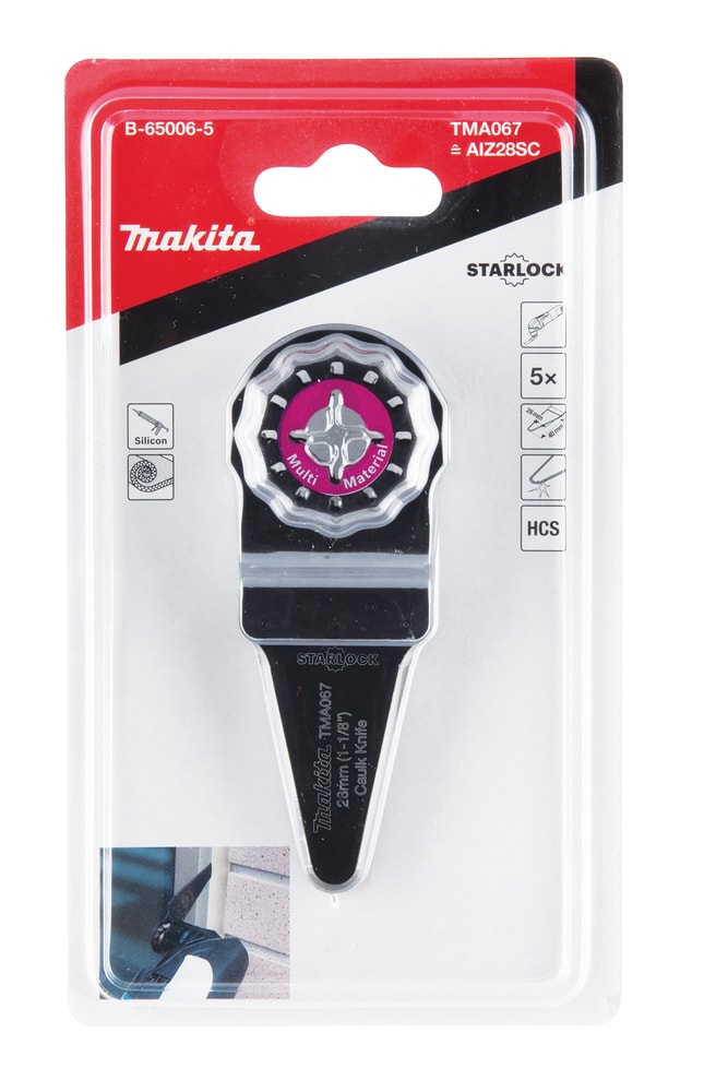 Makita B-65006 尖型刀片(包裝正面)
