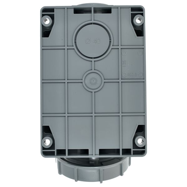 PCE 135 工業防水掛牆插座 63A 5針(背面)