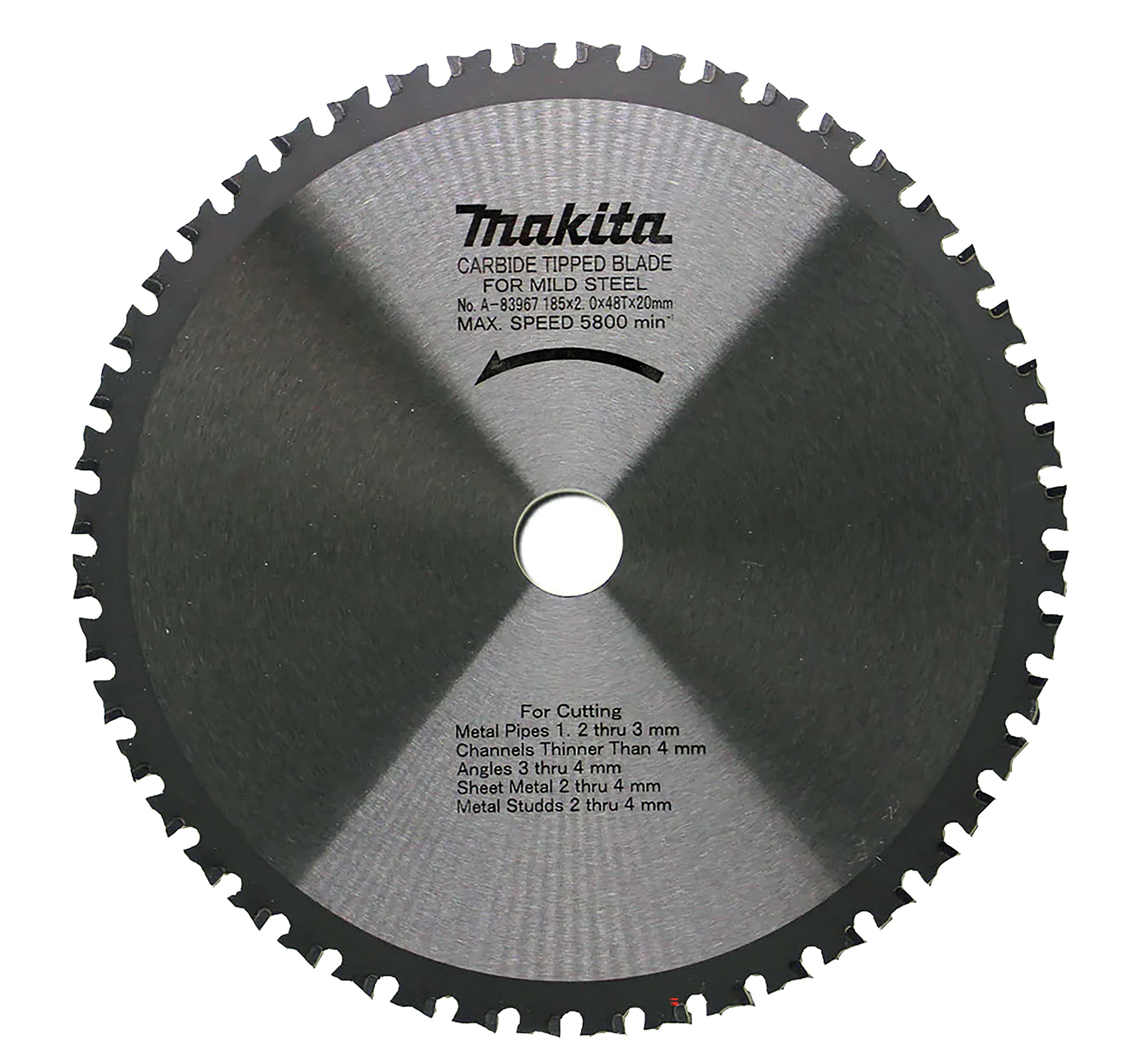 Makita 牧田 A-83967 硬質合金鋸片185X48齒 - 4130
