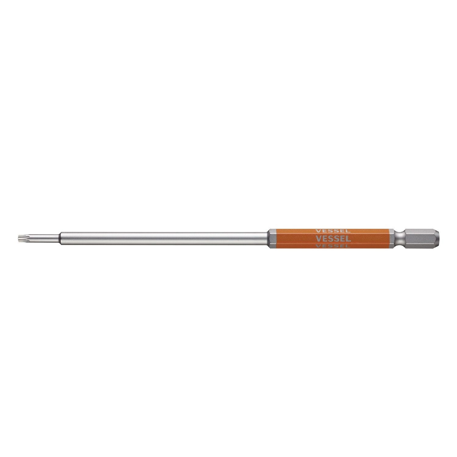 VESSEL GSVT10LH 剛彩有孔星型批咀 T10H x 150mm(正面)