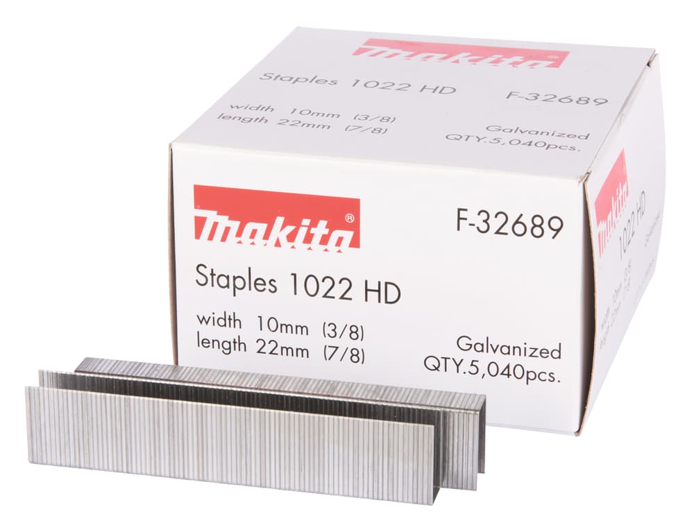 Makita 牧田 F-32689 碼釘22MM 5040支/盒 - BST221