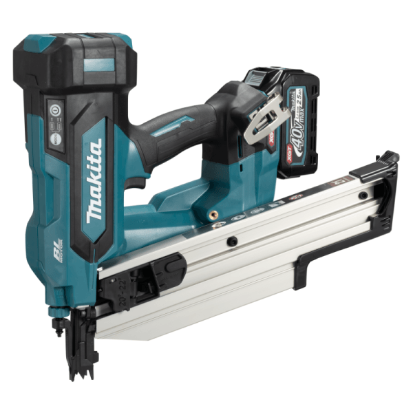 Makita 牧田 BN002GZ 40V 充電式框架釘槍整機外觀(圖中電池另購)