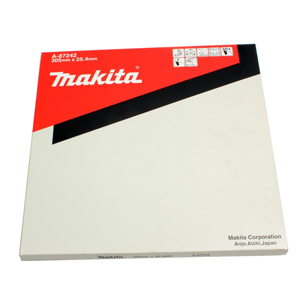 Makita A-87242 硬質合金鋸片(包裝盒)